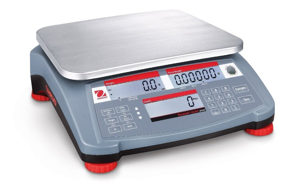 Ohaus RC31P1502 Ranger 3000 Count Scale, 1500 g x 0.05 g