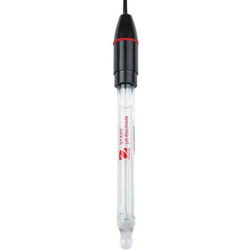 Ohaus ST420 pH Electrode with Glass Shaft, 1 m Cable, 2.00 to 12.00 pH